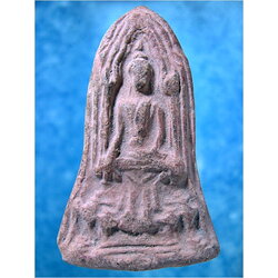 พระพิมพ์พระโคนสมอหลังยันต์ ไม่ทราบที่จัดสร้าง