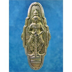 เข็มกลัดท้าวเวสสุวรรณ พิมพ์ใหญ่ วัดเกตุมวดี ฯ จ.สมุทรสาคร