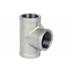 สามทางเกลียวสเตนเลส สามทางเกลียวสแตนเลส 304 TEES STAINLESS STEEL SCREWED 304