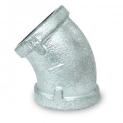 ข้องอเกลียวประปา 45 ( 45 Degree Galvanized Elbow )