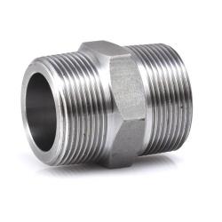 นิเปิ้ลเกลียวสเตนเลส นิเปิ้ลสแตนเลส 304 HEX NIPPLE STAINLESS STEEL SCREWED 304