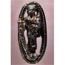 เหรียญหล่อพระสิวลีมหาลาภ ท่านพ่อเขียน วัดกระทิง เขาคิชฌกูฏ จ.จันทบุรี