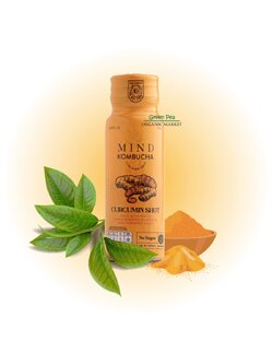 เครื่องดื่มขมิ้นชัน Curcumin shot Mind Kombucha คอมบูชะเข้มข้น 50ml.