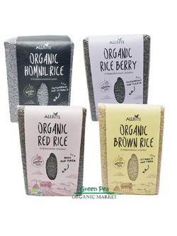 Allrite รวมข้าว เพื่อสุขภาพ ออแกนิค ขนาด 1 kg. ข้าวกล้อง ข้าวแดง ข้าวหอมนิล ข้าวไรซ์เบอร์รี่