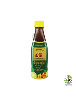 Mumin น้ำอินทผาลัม รสมะนาว สกัดจากอินทผาลัมแท้ ไม่ผสมน้ำตาล 300ml.