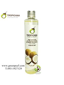 น้ำมันมะพร้าวบริสุทธิ์สกัดเย็นออร์แกนิก ขนาด 100 ML