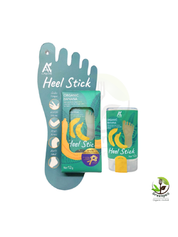 The Apuds Heel Stick บาล์ม ทาส้นเท้าแตก Organic ขนาด 12 กรัม ใช้ง่ายไม่เลอะมือ ผลิตจากกล้วย ให้ความชุ่มชื่น กลิ่นหอม