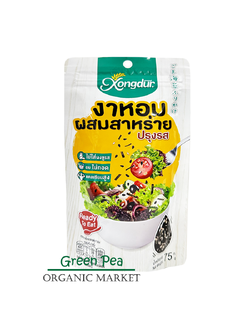 งาหอมโรยข้าวผสมสาหร่าย ซองเดอร์ ปริมาณ75g. Xongdur