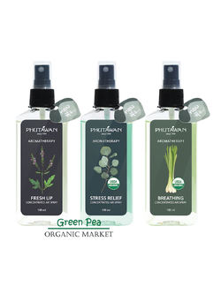 Phutawan สเปรย์ปรับอากาศ Concentrated Air Spray ขนาด 100 ml น้ำมันหอม ระเหยออแกนิค