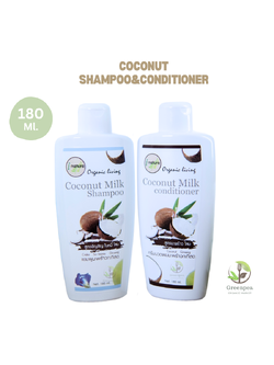 I Nature Coconut milk Shampoo, Butterfly Pea and Curry Leaves Formula