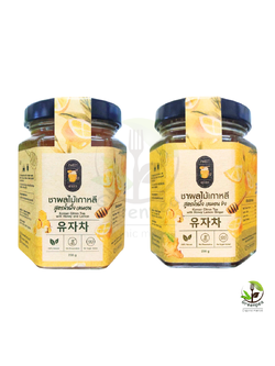 Sweet Herbs ชาผลไม้เกาหลี Korean Citron Tea 2 รสชาติ ขนาด 230 กรัม ชาน้ำผึ้งเกาหลี ชงดื่มกับน้ำร้อน ได้รสผลไม้เต็มคำ เข้มข้น กลิ่นหอม