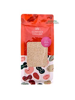 Summer grains งาขาวเม็ด 300g. White sesame