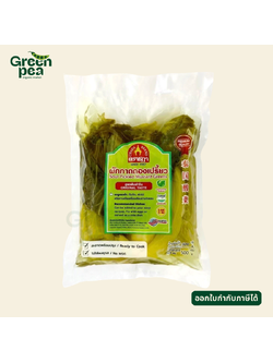 Chada Sour Pickled Mustard Green ผักกาดดองเปรี้ยว 500 กรัม พร้อมทาน ผักกาดดอง สูตรต้นตำรับ ตราชฎา