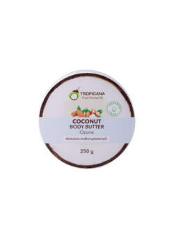 ครีมบำรุงผิวน้ำมันมะพร้าวTropicanaกลิ่นOZONEสูตรฟรีพาราเบน 250 G.