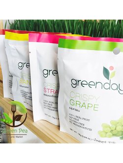 ผลไม้กรอบปราศจากน้ำตาลGreenday