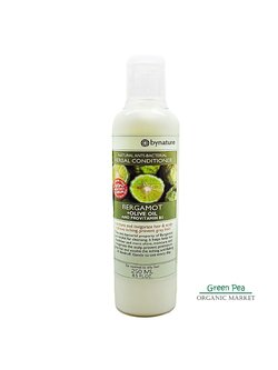 ครีมนวดผมมะกรูดผสมน้ำมันมะกอก bynature Bergamot + Olive Oil Hair Conditioner