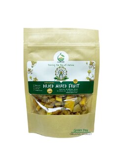 ผลไม้อบแห้ง 100g. Fairlane Organic's gluten free มาตรฐาน GMP