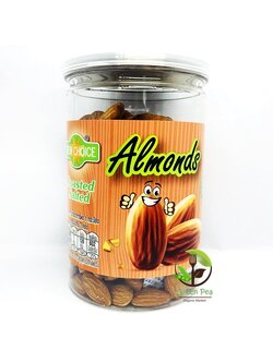 Almonds / อัลมอนด์ นิวช้อยส์ 280g. บรรจุกระป๋องรักษาคุณภาพ