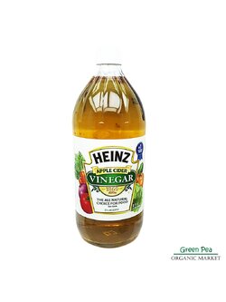 HEINZ Apple Cider Vinegar.แอปเปิ้ลไซเดอร์ ขนาดบรรจุ 946 มล. น้ำส้มสายชูหมักจากแอบเปิ้ลชนิดกรอง