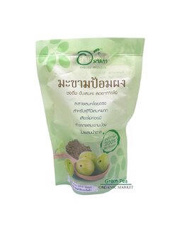 มะขามป้อมผง อมาลิกา 25 กรัม เครื่องดื่ม น้ำมะขามป้อม แบบชงดื่ม ไม่ผสมน้ำตาล