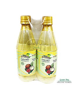 เจ-เทสต์ น้ำมันมะพร้าวสำหรับปรุงอาหาร ตรา เจ-เทสต์ ขนาด 450 มล.แบบแพ็คคู่คุ้มค่า,สำหรับปรุงอาหาร,ไขมันดี