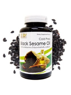Cold Pressed Black Sesame oil (1000mg. 100 capsule)