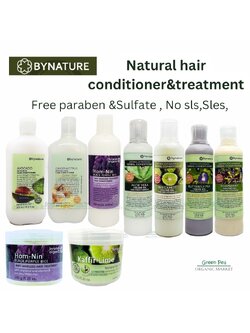 Bynature organic hair conditioner free paraben
