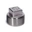 ปลั๊กอุดเกลียวสเตนเลส ปลั๊กอุดสแตนเลส 304 SQUARE PLUG STAINLESS STEEL SCREWED 304
