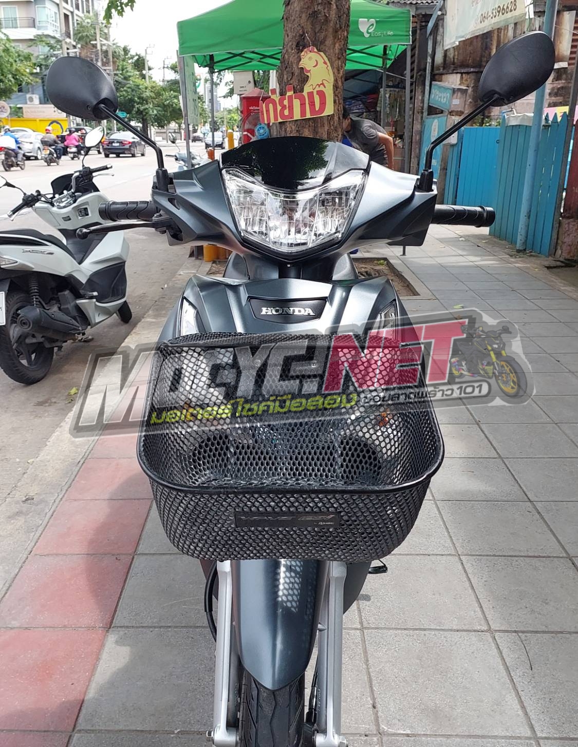 (ปิดการขาย) wave 125 led สีเทาตัวใหม่ปี 2022 รถบ้านมือเดียวซื้อสดจากป้ายแดง เช็คศูนย์ตลอด