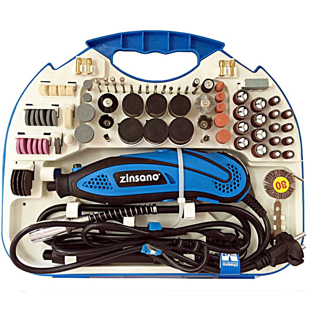 เครื่องเจียรคอตรง ปรับรอบได้ พร้อมอุปกรณ์ Zinsano รุ่น MG135E