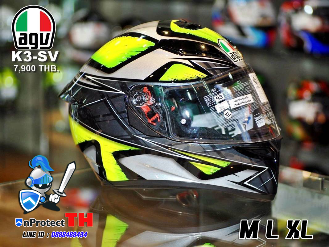 หมวกกันน็อค AGV K-3 SV GRAPHIC 2018