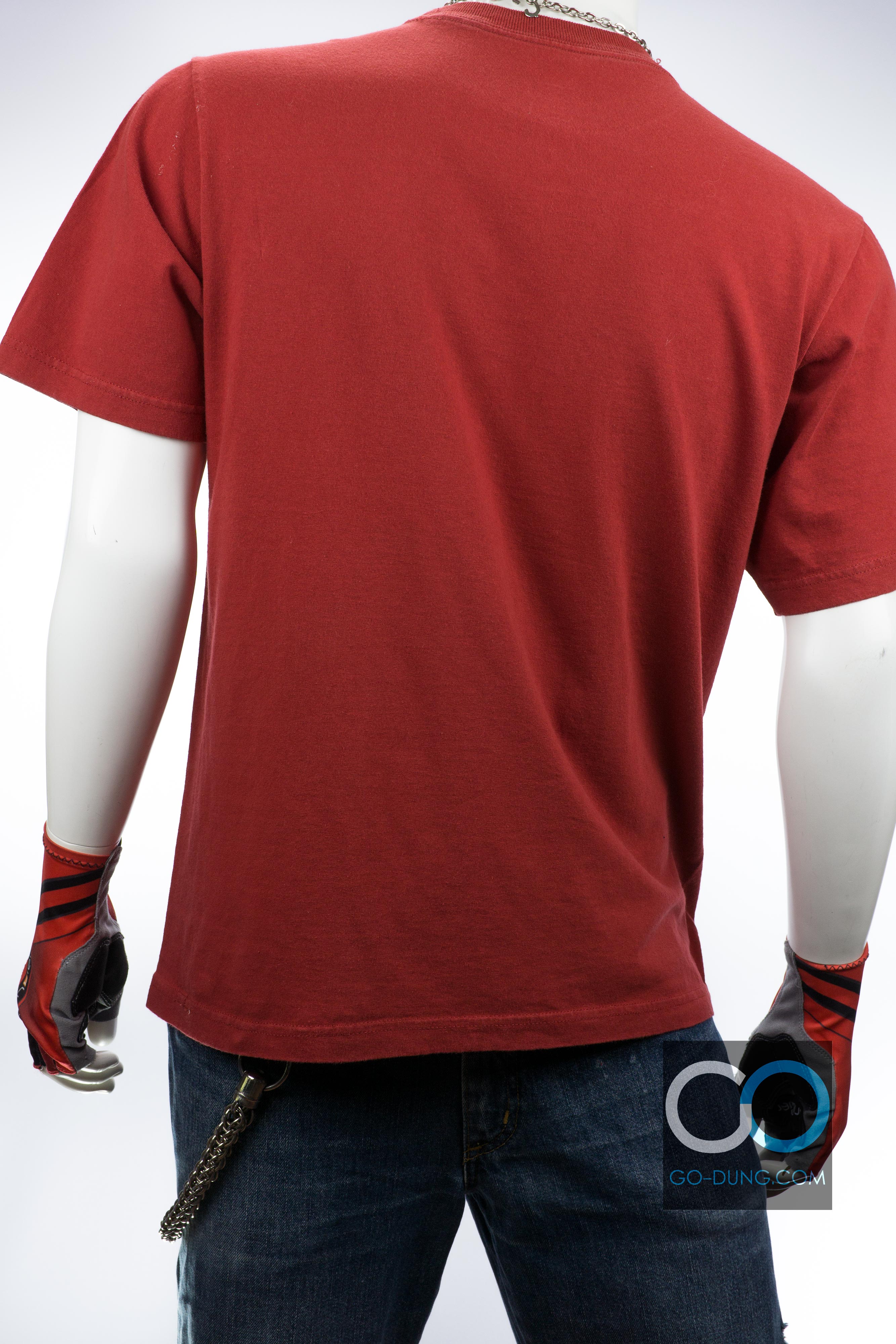 เสื้อยืดแบรนด์เนม USA มือสอง ADIDAS : TEXAS TECH RED RAIDERS ผ้า 100 คอตตอน