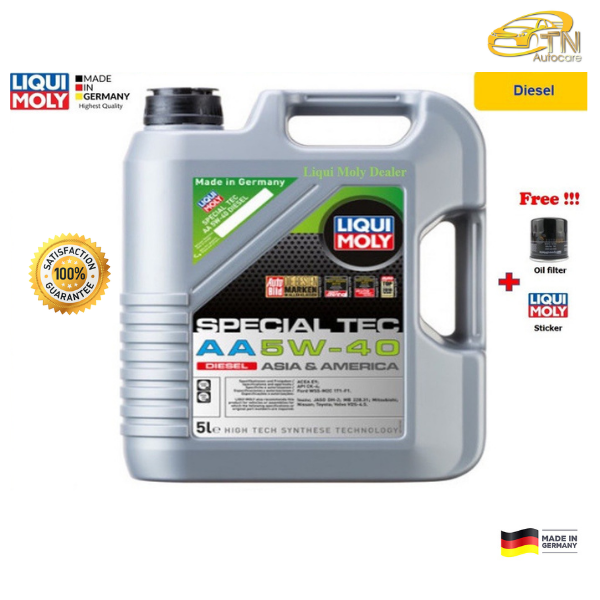 Liqui Moly น้ำมันเครื่อง SPECIAL TEC AA 5W-40 ขนาด 5 ลิตร