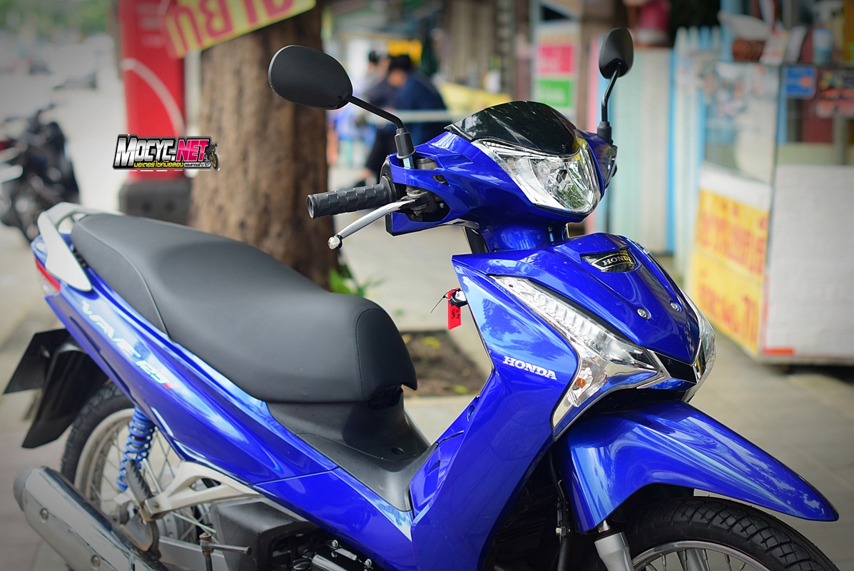 (( ขายแล้วครับ )) wave125i 2020 สีนํ้าเงินดำ