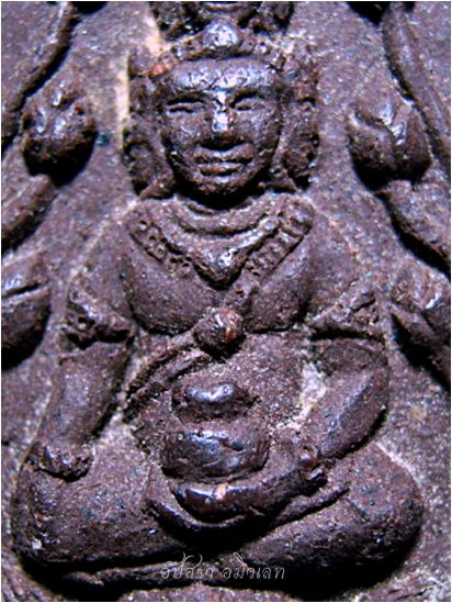 พระเนื้อผงว่านยา กนฺตสาโร ไม่ทราบที่