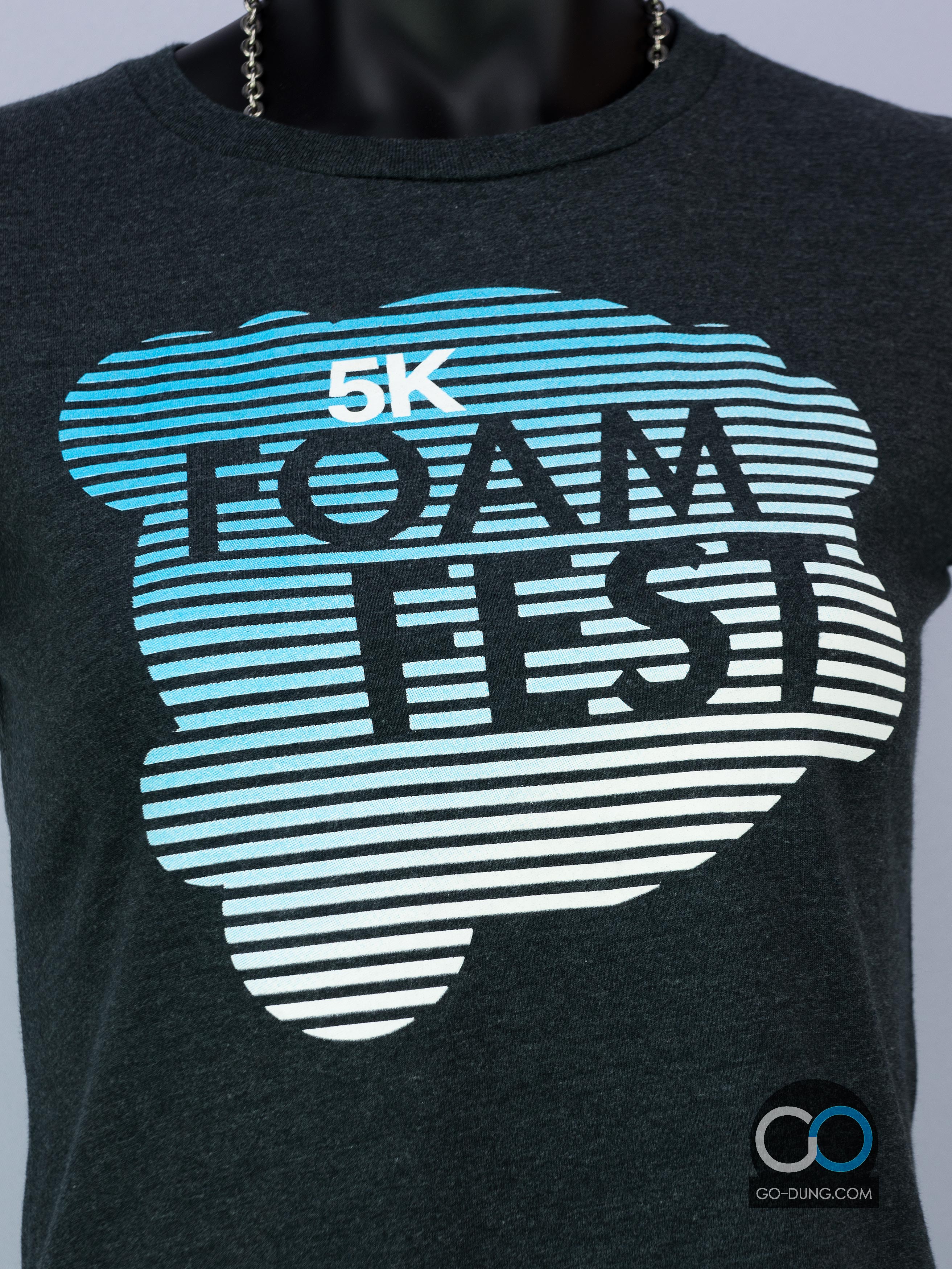เสื้อยืดมือสอง NEXT LEVEL : 5K FOAM FEST ผ้าบาง ผ้าผสม 60/40