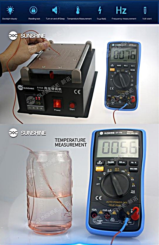 SUNSHINE DT17N Auto Range Multimeter Digital Multimeter
