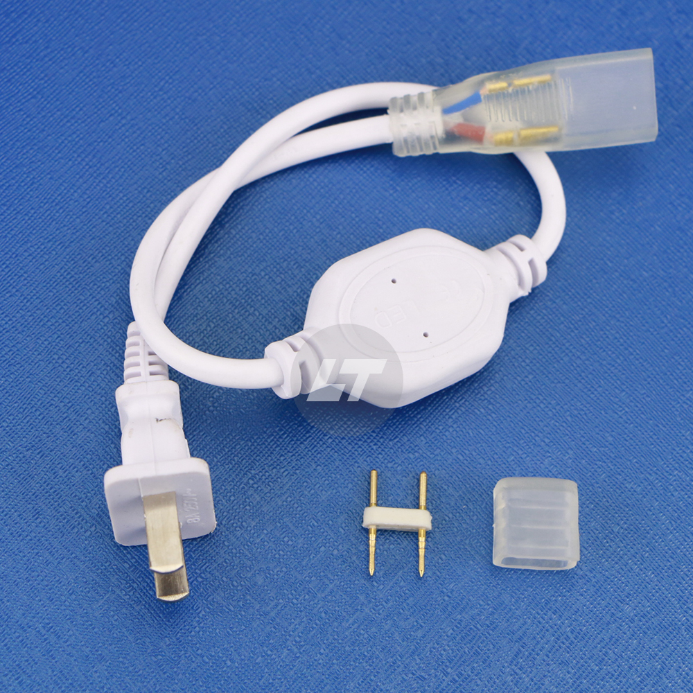 Power cord พร้อมจุกอุด (สำหรับไฟ DC220v)