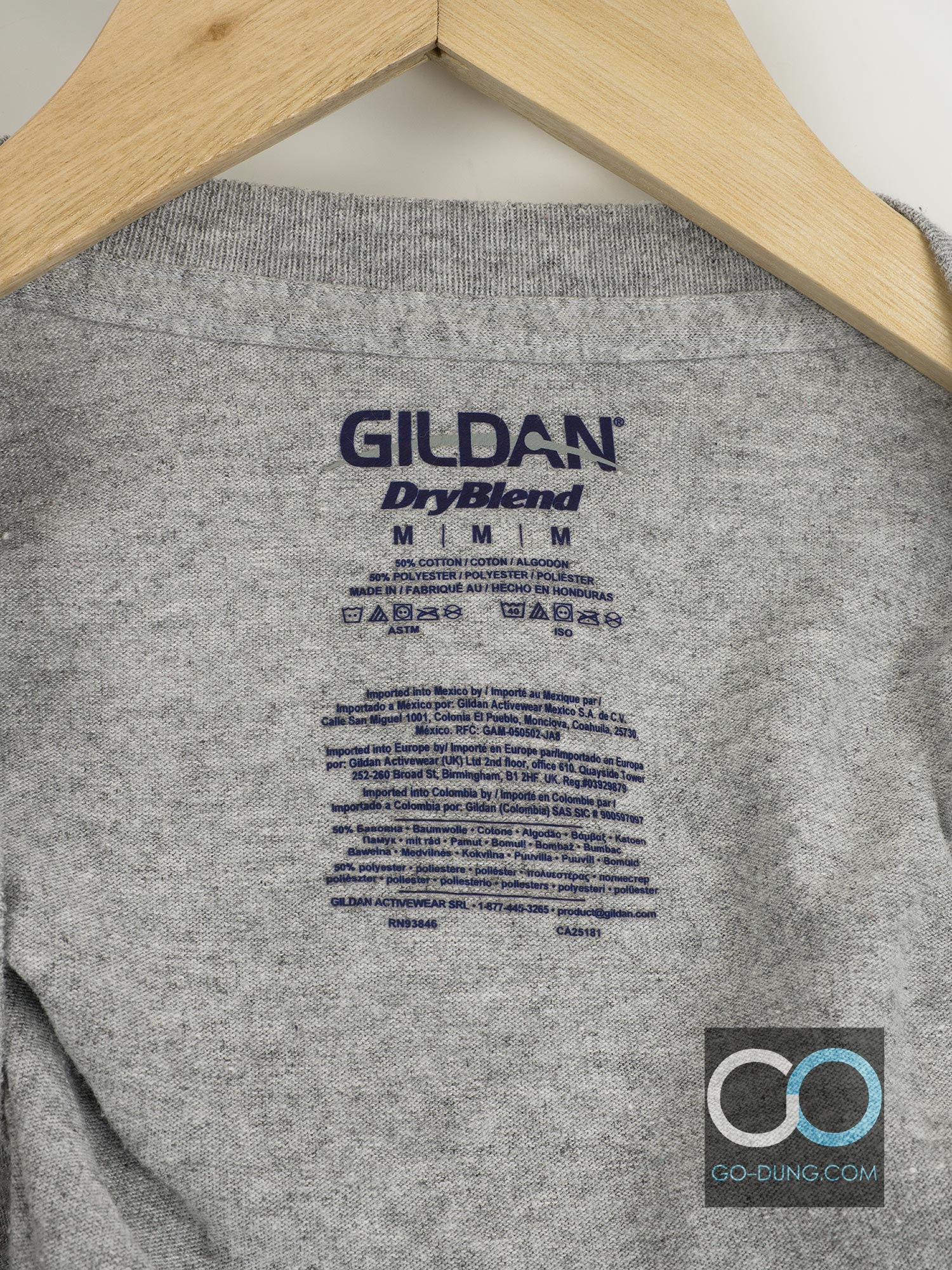 เสื้อยืดผ้าบาง GILDAN : SCOTT FOOTBALL DDHS ผ้า 50/50