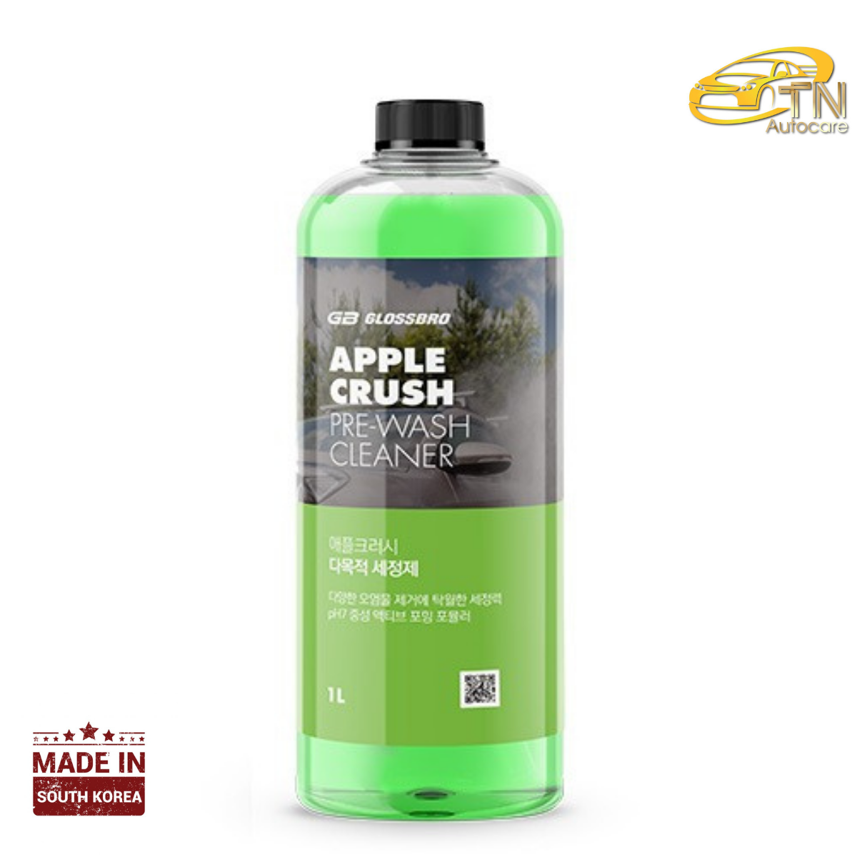 GLOSSBRO Apple Crush, น้ำยาทำความสะอาดอเนกประสงค์เข้มข้น 1L