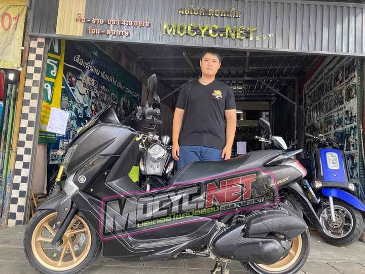 (ปิดการขายครับ) nmax 2018 สีดำด้าน เบลค ABS ดิสเบรคหน้าหลังล้อทองแท้จากศูนย์