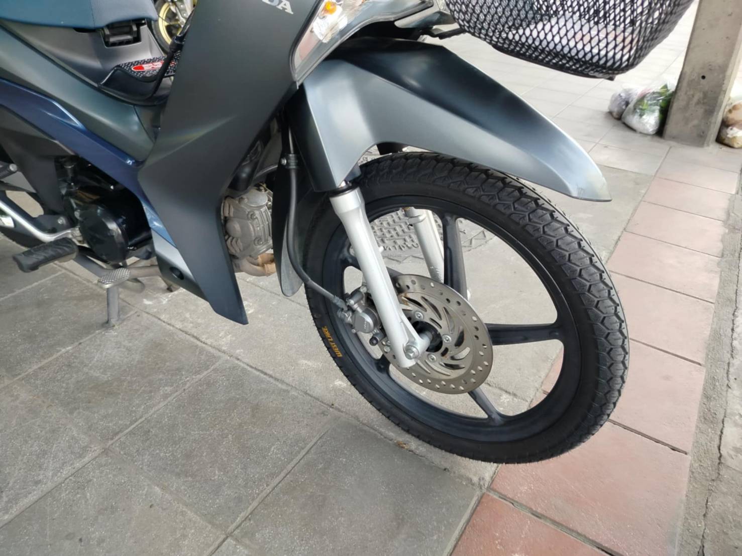 (ปิดการขาย)wave125 led สีเทา ตัวท็อปล้อแม็กปี 2023 โอนให้ฟรี