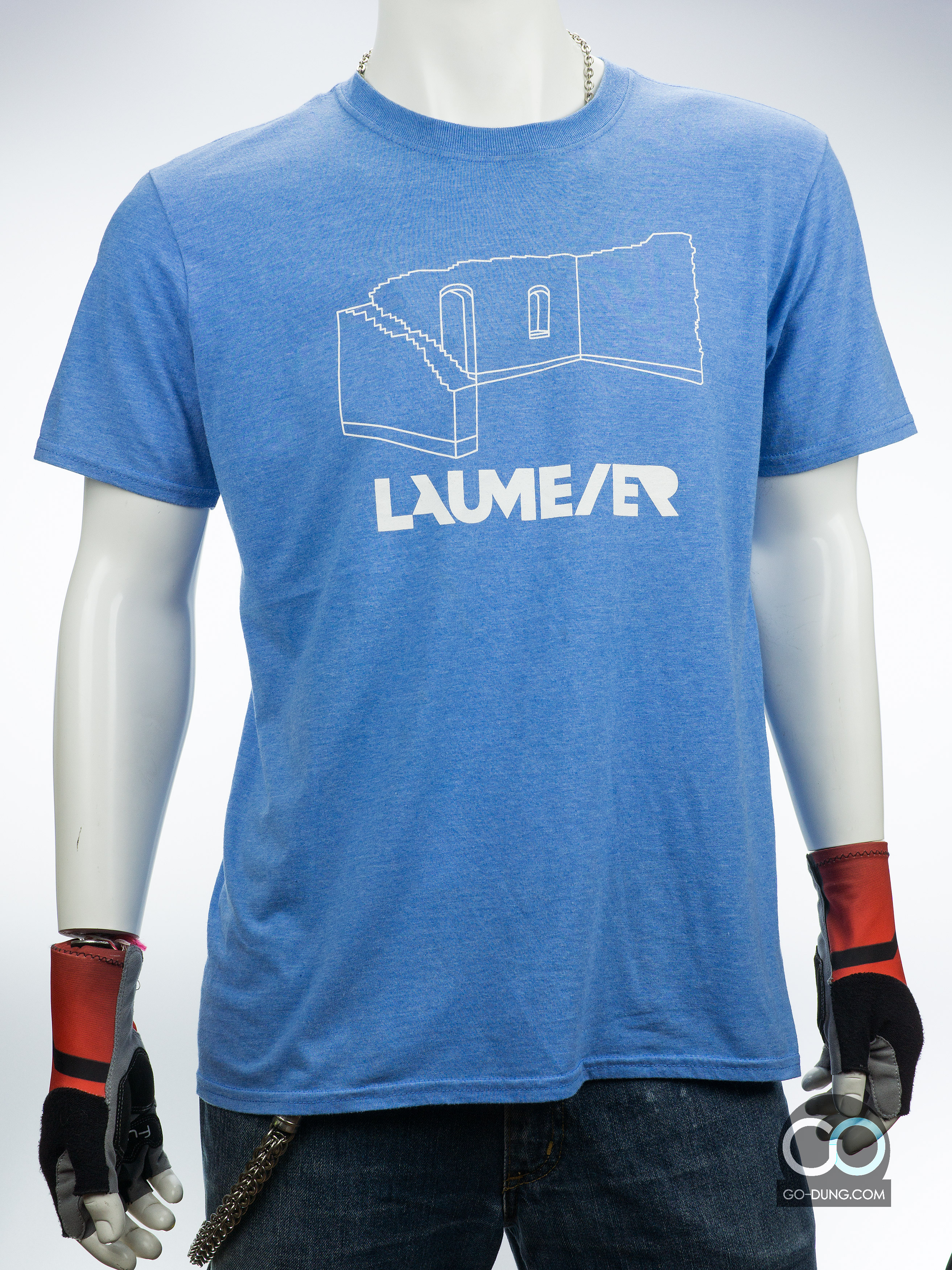 เสื้อยืดมือสอง GILDAN : LAUMLER ผ้าบาง ผ้าผสม 35/65