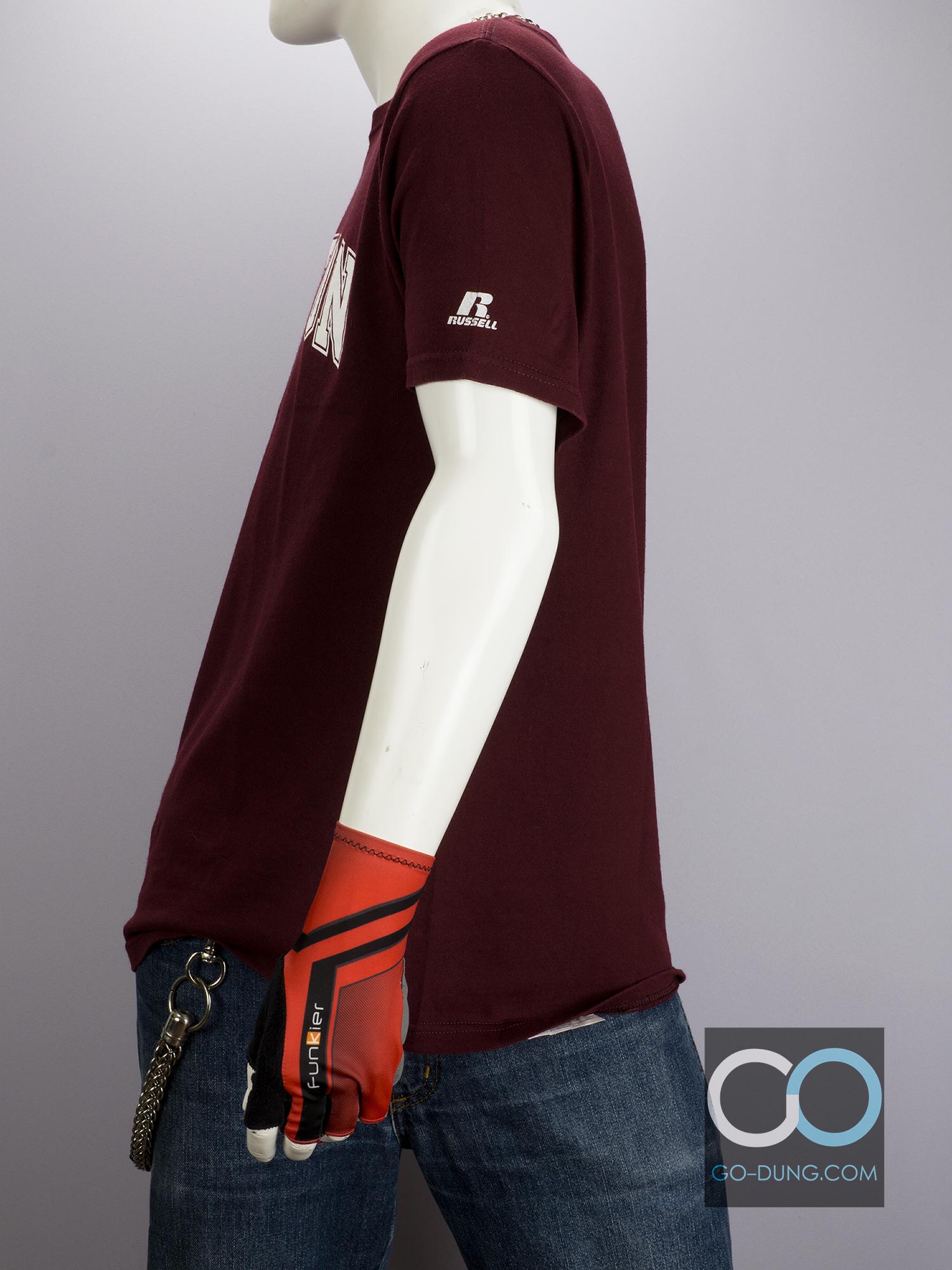 เสื้อยืดเทนนิส มือสอง RUSSELL ATHLETIC : COMPTON TENNIS ผ้า 100 คอตตอน