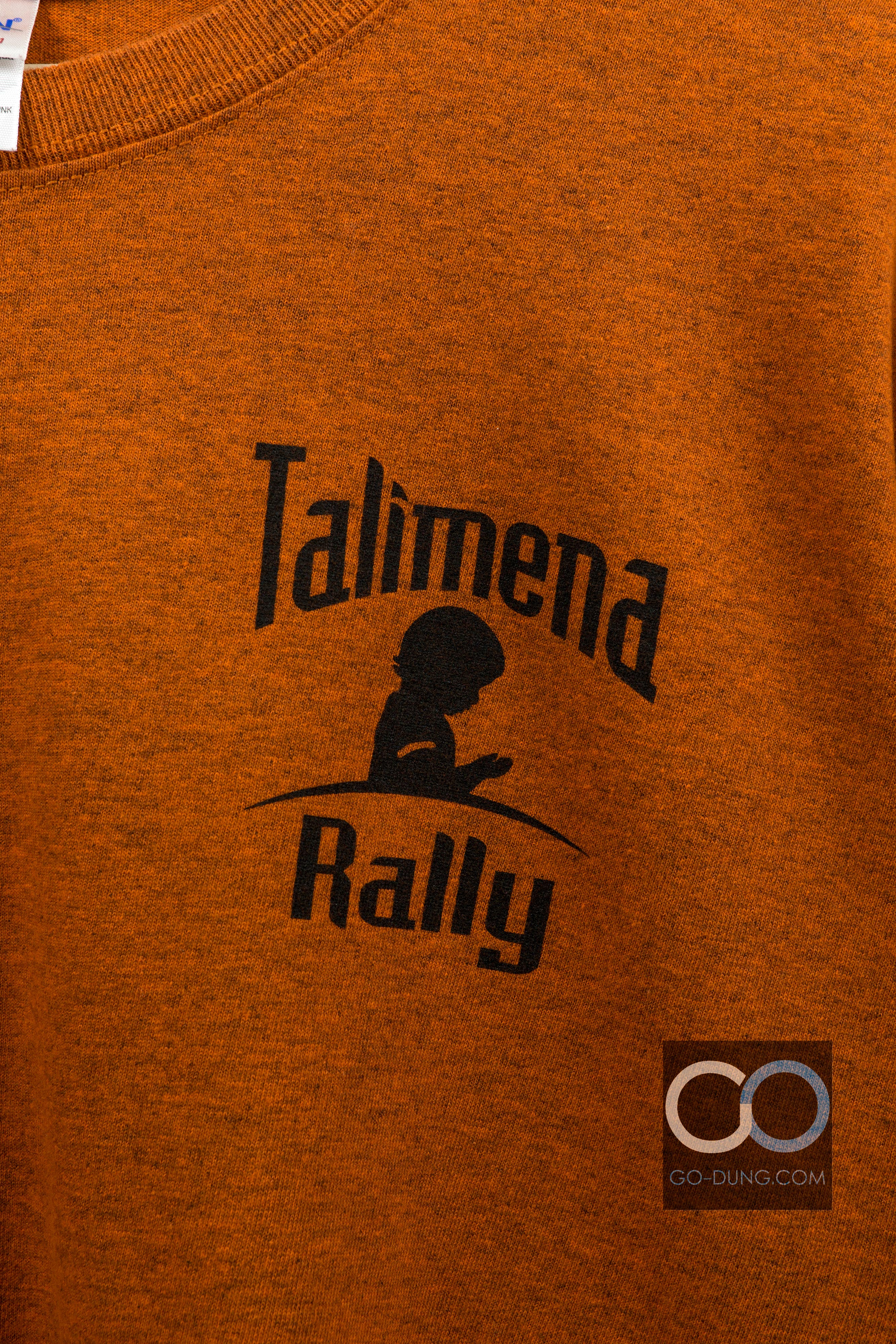 เสื้อยืดมือสอง ผ้าบาง GILDAN : TALIMENA RALLY ผ้าผสม 90/10