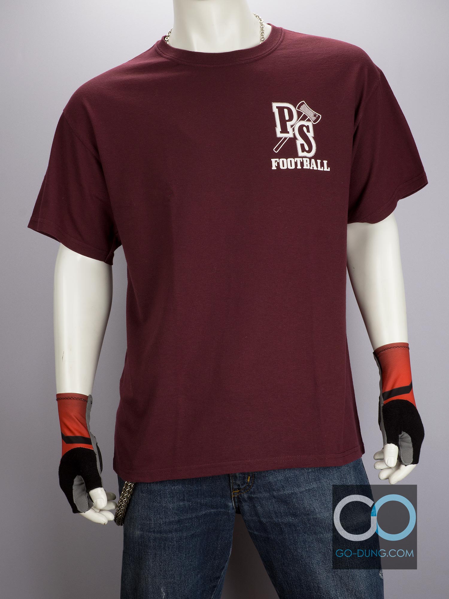 เสื้อยืดผ้าบาง GILDAN DRY BLEND : PS FOOTBALL COUNT ON ME ผ้า 50/50