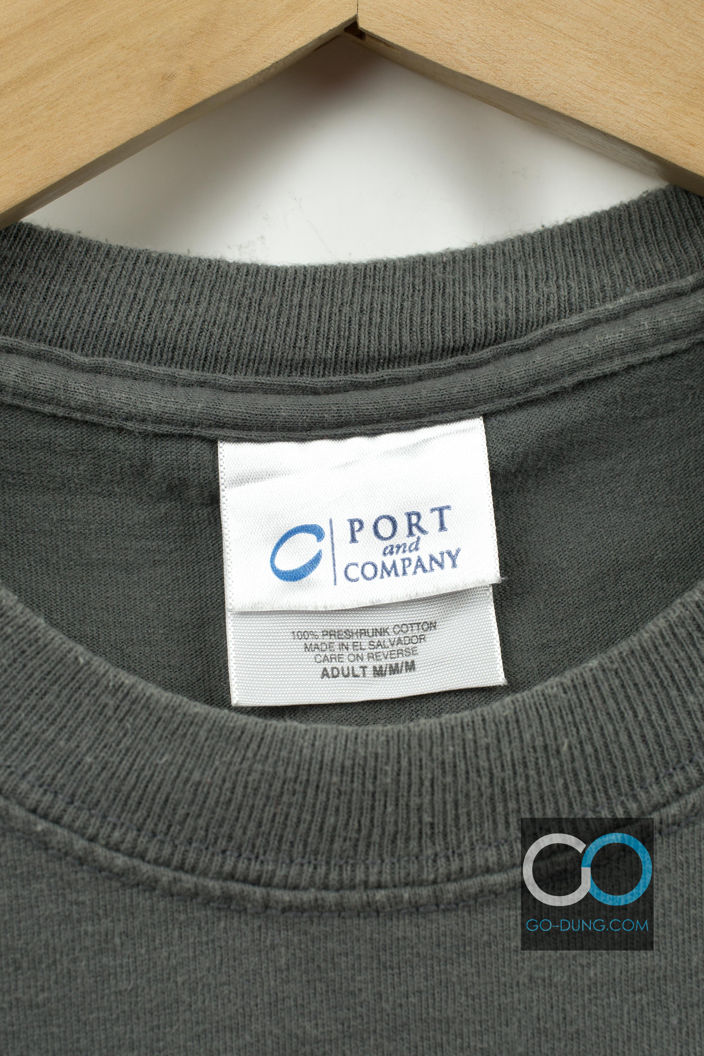 เสื้อ USA แท้ PORT AND COMPANY : BBQ BLUES CUSHING OKLAHOMA 2010 ผ้า 100 คอตตอน