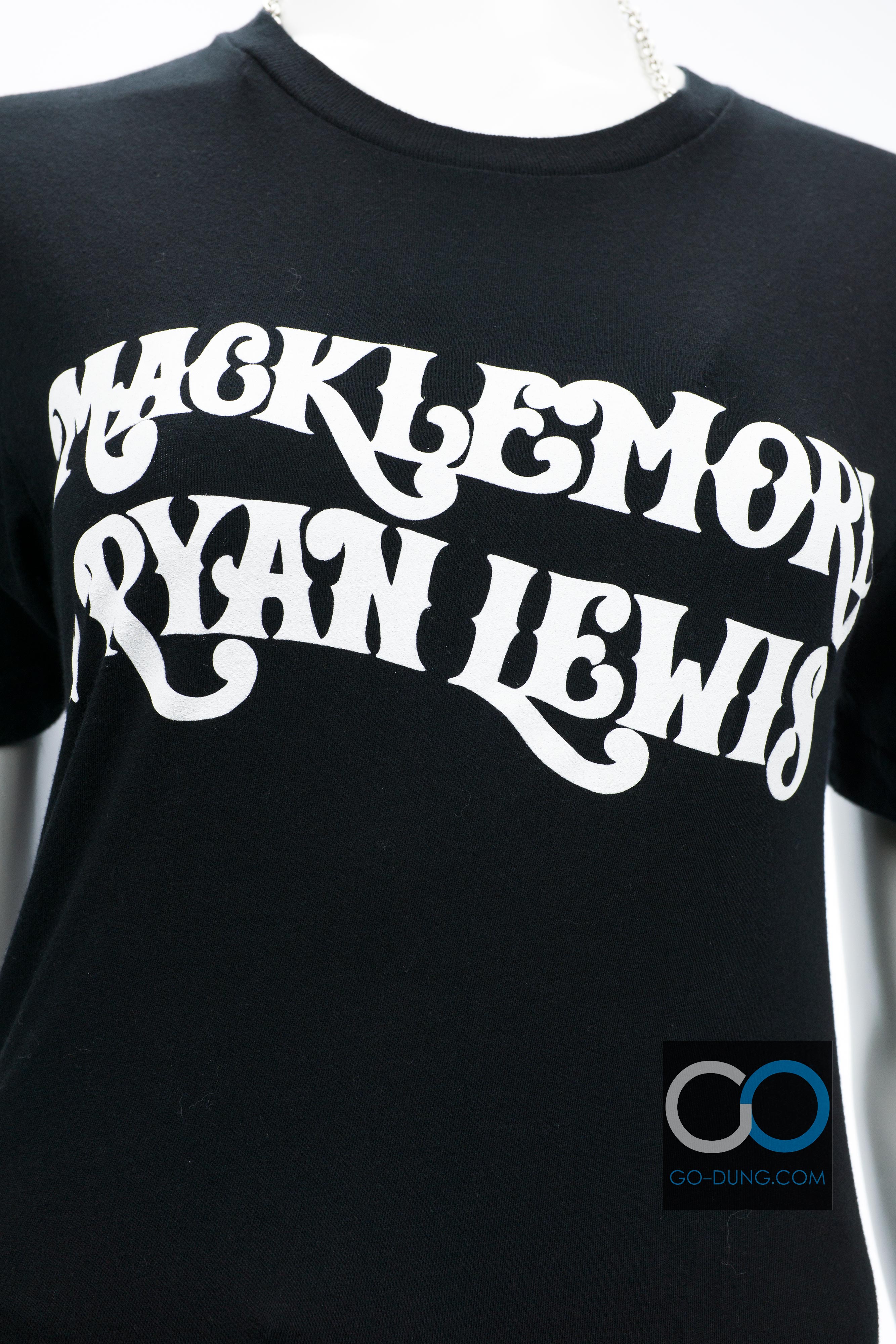 เสื้อทัวร์ USA มือสอง CANVAS : MACKLE MORE & RYAN LEWISผ้า 100 คอตตอน