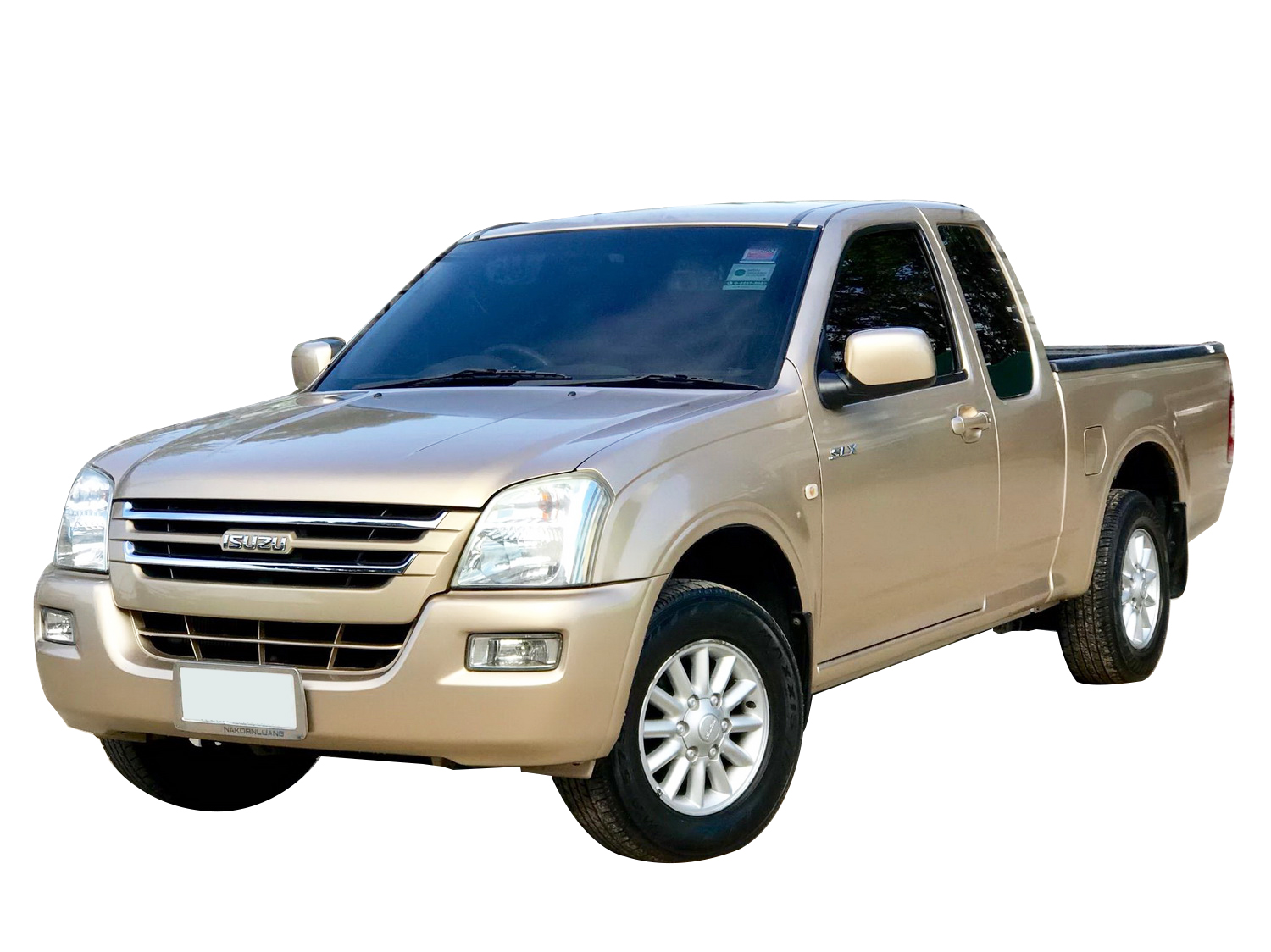 หน้ากากช่องแอร์ วิทยุ ISUZU D-MAX 2003-2006 สีบร์อน 108509 
