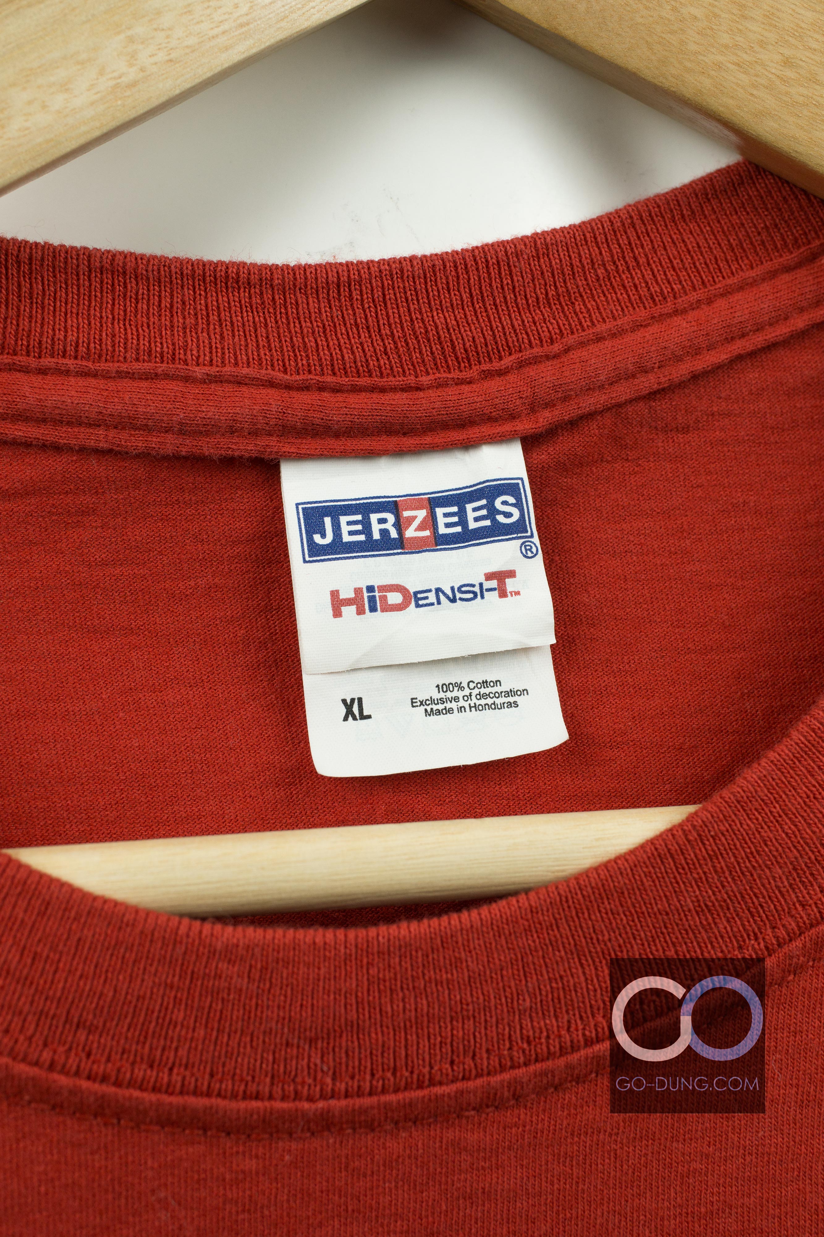 เสื้อยืดมือสอง USA กีฬา HOCKEY JERZEES : BUDWEISER ผ้า 100 คอตตอน